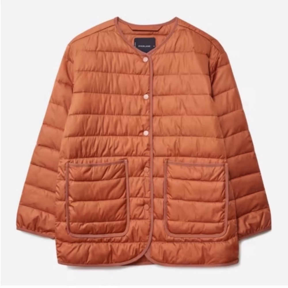 EVERLANE | renew quilted liner in rust